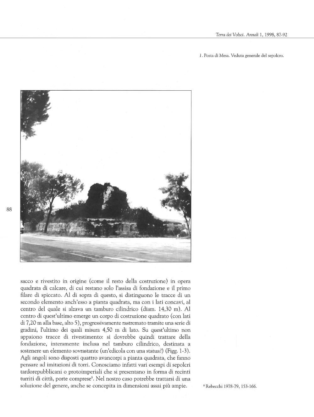 Terra dei Volsci. Annali del Museo Archeologico di Frosinone, 1998, 1, Filippo Coarelli