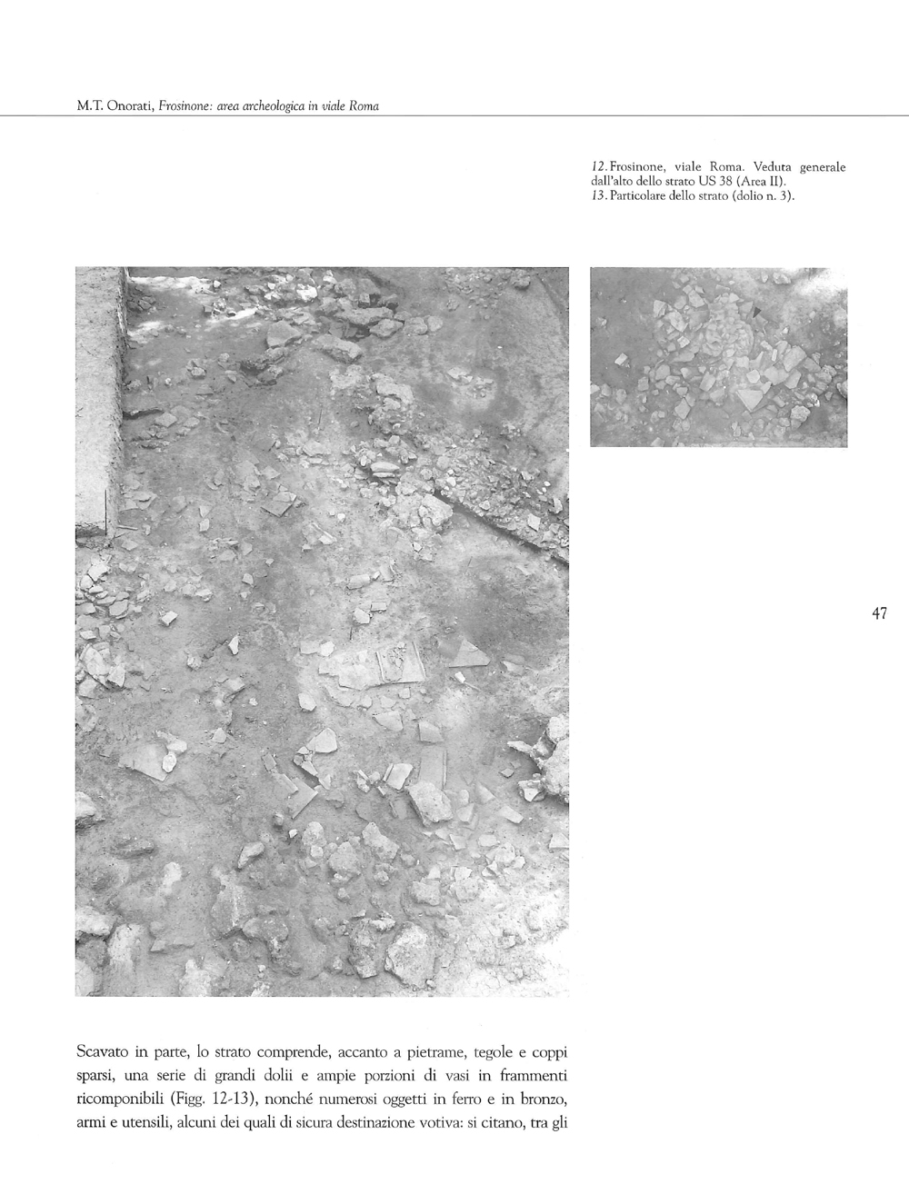 Terra dei Volsci. Annali del Museo Archeologico di Frosinone, 1998, 1, Onorati