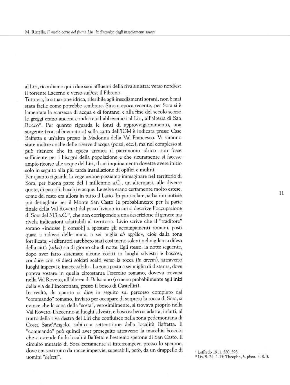 Terra dei Volsci. Annali del Museo Archeologico di Frosinone, 1998, 1, Rizzello